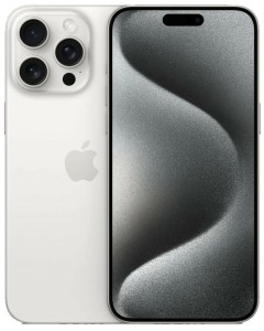 Смартфон Apple iPhone 15 Pro Max 512 ГБ, Dual: nano SIM + eSIM, белый титан Смартфон Apple iPhone 15 Pro Max 512 ГБ, Dual: nano SIM + eSIM, белый титан