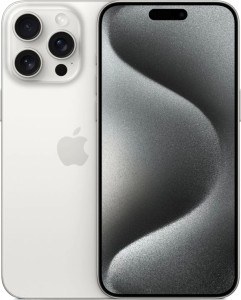 Смартфон Apple iPhone 15 Pro Max 512GB, White Titanium (белый) Смартфон Apple iPhone 15 Pro Max 512GB, White Titanium (белый)