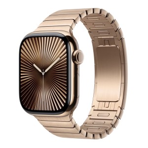 Умные часы Apple Watch Series 10 GPS + Cellular, 42mm Gold Titanium Case with Gold Link Bracelet Умные часы Apple Watch Series 10 GPS + Cellular, 42mm Gold Titanium Case with Gold Link Bracelet