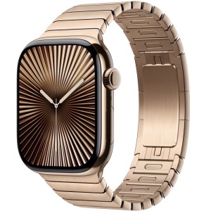 Умные часы Apple Watch Series 10 GPS + Cellular, 46mm Gold Titanium Case with Gold Link Bracelet Умные часы Apple Watch Series 10 GPS + Cellular, 46mm Gold Titanium Case with Gold Link Bracelet