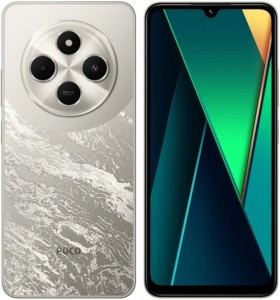 Смартфон POCO C75 8GB+256 ГБ Gold, золотой Смартфон POCO C75 8GB+256 ГБ Gold, золотой