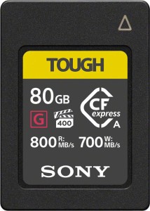 Карта памяти Sony CEA-G80T CFexpress 80GB Type A Карта памяти Sony CEA-G80T CFexpress 80GB Type A