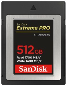 Карта памяти SanDisk 512GB Extreme PRO CFexpress Card Type B (SDCFE-512G-GN4NN) Карта памяти SanDisk 512GB Extreme PRO CFexpress Card Type B (SDCFE-512G-GN4NN)