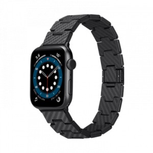 Карбоновый браслет Pitaka для Apple Watch Series 9-1, SE и Ultra 2 / Ultra (38/40/41/42/44/45/49мм) - Retro AWB1004 Карбоновый браслет Pitaka для Apple Watch Series 9-1, SE и Ultra 2 / Ultra (38/40/41/42/44/45/49мм) - Retro AWB1004