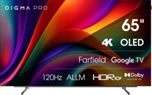 Телевизор OLED Digma Pro 65" OLED 65M Google TV Телевизор OLED Digma Pro 65" OLED 65M Google TV