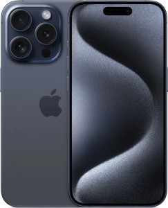 Смартфон Apple iPhone 15 Pro Dual Sim 128GB, Blue Titanium (синий) Смартфон Apple iPhone 15 Pro Dual Sim 128GB, Blue Titanium (синий)