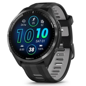 Умные часы Garmin Forerunner 965 Carbon Grey DLC Titanium Bezel with Black Case and Black/Powder Grey Silicone Band (010-02809-10) Умные часы Garmin Forerunner 965 Carbon Grey DLC Titanium Bezel with Black Case and Black/Powder Grey Silicone Band (010-02809-10)