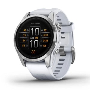 Умные часы Garmin epix Pro (Gen 2) – Standard Edition - 42 mm Silver with Whitestone Band (010-02802-01) Умные часы Garmin epix Pro (Gen 2) – Standard Edition - 42 mm Silver with Whitestone Band (010-02802-01)