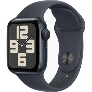 Apple Watch SE 2 (2024) GPS 40mm Midnight Aluminum Case with Midnight Sport Band Apple Watch SE 2 (2024) GPS 40mm Midnight Aluminum Case with Midnight Sport Band