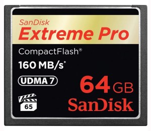 Карта памяти SanDisk 64GB Extreme PRO Compact Flash Memory Card UDMA 7 Speed Up To 160MB/s (SDCFXPS-064G-X46) Карта памяти SanDisk 64GB Extreme PRO Compact Flash Memory Card UDMA 7 Speed Up To 160MB/s (SDCFXPS-064G-X46)