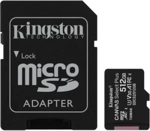 Карта памяти Kingston microSDXC 512GB Canvas Go Plus Class 10 UHS-I U3 V30 A2 (SDCG3/512GBSP) Карта памяти Kingston microSDXC 512GB Canvas Go Plus Class 10 UHS-I U3 V30 A2 (SDCG3/512GBSP)