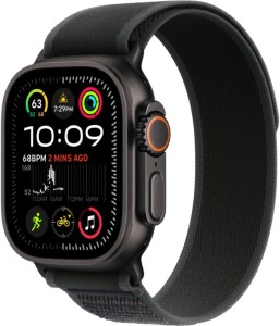Умные часы Apple Watch Ultra 2 49 mm, Black Titanium Case GPS + Cellular, with Black Trail Loop, S/M Умные часы Apple Watch Ultra 2 49 mm, Black Titanium Case GPS + Cellular, with Black Trail Loop, S/M