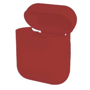 Силиконовый чехол для Apple AirPods Bordo (Бордовый) Силиконовый чехол для Apple AirPods Bordo (Бордовый)