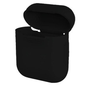 Силиконовый чехол для Apple AirPods Black (Черный) Силиконовый чехол для Apple AirPods Black (Черный)