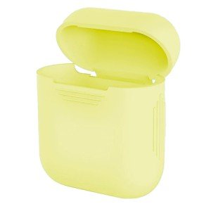 Силиконовый чехол для Apple AirPods Yellow (Желтый) Силиконовый чехол для Apple AirPods Yellow (Желтый)
