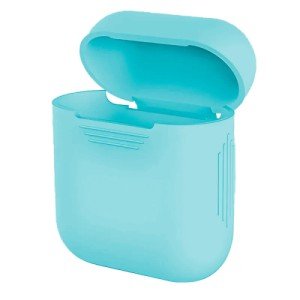 Силиконовый чехол для Apple AirPods Turquoise (Бирюзовый) Силиконовый чехол для Apple AirPods Turquoise (Бирюзовый)