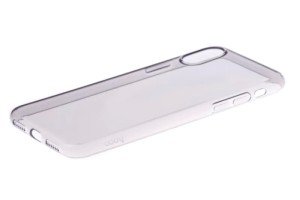 Накладка силикон для iPhone X/Xs прозрачная черная Накладка силикон для iPhone X/Xs прозрачная черная