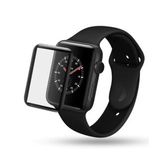 Защитное стекло для Apple Watch 38mm 3D Black Защитное стекло для Apple Watch 38mm 3D Black