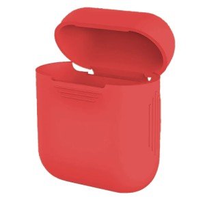 Силиконовый чехол для Apple AirPods Red (Красный) Силиконовый чехол для Apple AirPods Red (Красный)