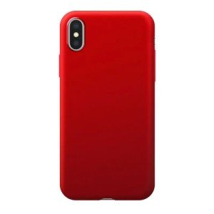 Накладка Deppa Silk Case для iPhone Xs Max Red (арт.89038) Накладка Deppa Silk Case для iPhone Xs Max Red (арт.89038)