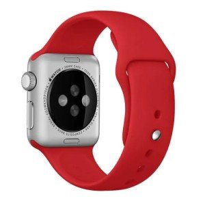 Ремешок для Apple Watch 38/40/41mm Sport Band Red (Красный) Ремешок для Apple Watch 38/40/41mm Sport Band Red (Красный)