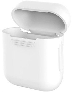 Силиконовый чехол для Apple AirPods White (Белый) Силиконовый чехол для Apple AirPods White (Белый)