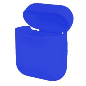 Силиконовый чехол для Apple AirPods Blue (Синий) Силиконовый чехол для Apple AirPods Blue (Синий)