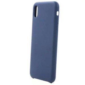 Накладка силикон для iPhone XS Max Dark Blue Накладка силикон для iPhone XS Max Dark Blue