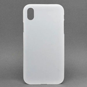 Накладка силикон LuxCase для iPhone X/Xs прозрачная матовая