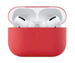 Силиконовый чехол для Apple AirPods Pro Red Силиконовый чехол для Apple AirPods Pro Red