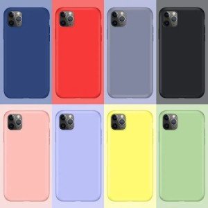 Накладка силикон TPU для iPhone 11 прозрачный черный