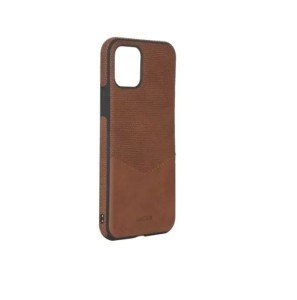Накладка силикон + кожа LuxCase для iPhone 11 Pro Max с обьемным логотипом Light Brown Накладка силикон + кожа LuxCase для iPhone 11 Pro Max с обьемным логотипом Light Brown