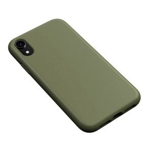 Накладка силикон Silicone Case для iPhone Xr Dark-Green Накладка силикон Silicone Case для iPhone Xr Dark-Green