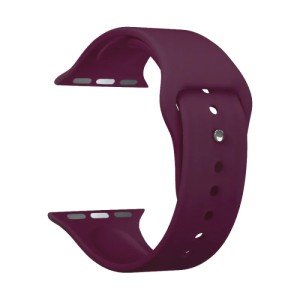 Ремешок Deppa Band Silicone для Apple Watch 38/40/41mm, силиконовый, бургунди (арт.47125) Ремешок Deppa Band Silicone для Apple Watch 38/40/41mm, силиконовый, бургунди (арт.47125)