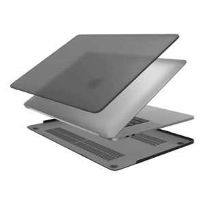 Накладка на MacBook Air 13.3 пластиковая глянцевая серая Накладка на MacBook Air 13.3 пластиковая глянцевая серая