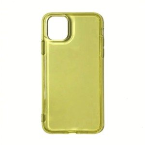 Накладка силикон для iPhone 11 Clear Case прозрачная желтая Накладка силикон для iPhone 11 Clear Case прозрачная желтая