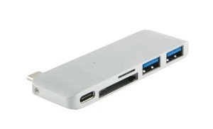 USB-C Разветвитель Red Line Lite Multiport для MacBook 5в1 Серебристый USB-C Разветвитель Red Line Lite Multiport для MacBook 5в1 Серебристый
