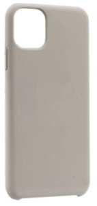 Накладка силикон Silicone Case для iPhone 12/12 Pro Светло-серый