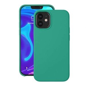 Накладка силикон Deppa Liquid Silicone для Apple iPhone 12 Mini Зеленый арт.87718