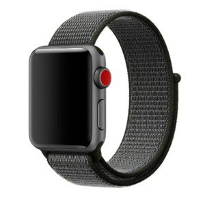 Ремешок нейлоновый для Apple Watch 42/44/45/49mm Серый Ремешок нейлоновый для Apple Watch 42/44/45/49mm Серый