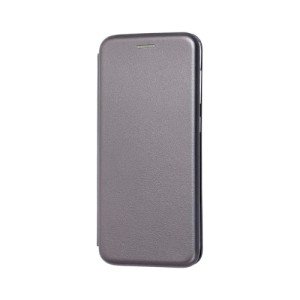 Чехол-книжка для iPhone 12 Pro Max Gray (боковая) Чехол-книжка для iPhone 12 Pro Max Gray (боковая)