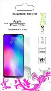 Защитное стекло LuxCase для iPhone 12/12 Pro