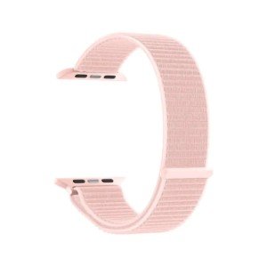Ремешок Deppa Band Nylon для Apple Watch 42/44/45/49mm, нейлоновый, розовый (арт.48105) Ремешок Deppa Band Nylon для Apple Watch 42/44/45/49mm, нейлоновый, розовый (арт.48105)