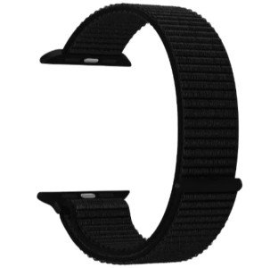 Ремешок Deppa Band Nylon для Apple Watch 38/40/41mm, нейлоновый, черный (арт.48101) Ремешок Deppa Band Nylon для Apple Watch 38/40/41mm, нейлоновый, черный (арт.48101)