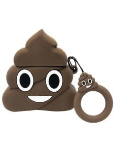 Силиконовый чехол для Apple AirPods (Pile of Poo) Силиконовый чехол для Apple AirPods (Pile of Poo)