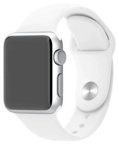 Ремешок для Apple Watch 38/40/41mm Sport Band Белый Ремешок для Apple Watch 38/40/41mm Sport Band Белый