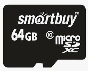 Карта памяти Micro SD Smartbuy 64GB Class10 60MB/s (SB64GBSDCL10-00) Карта памяти Micro SD Smartbuy 64GB Class10 60MB/s (SB64GBSDCL10-00)