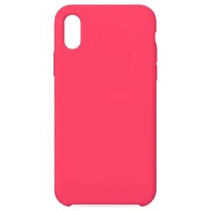 Накладка силикон Silicone Case для iPhone Xr Малиновый Накладка силикон Silicone Case для iPhone Xr Малиновый