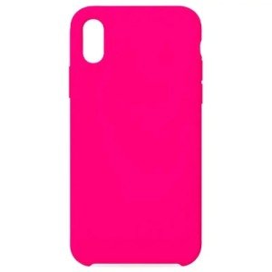 Накладка силикон Silicone Case для iPhone Xr Розовый Накладка силикон Silicone Case для iPhone Xr Розовый