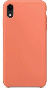 Накладка силикон Silicone Case для iPhone Xr Персиковый Накладка силикон Silicone Case для iPhone Xr Персиковый